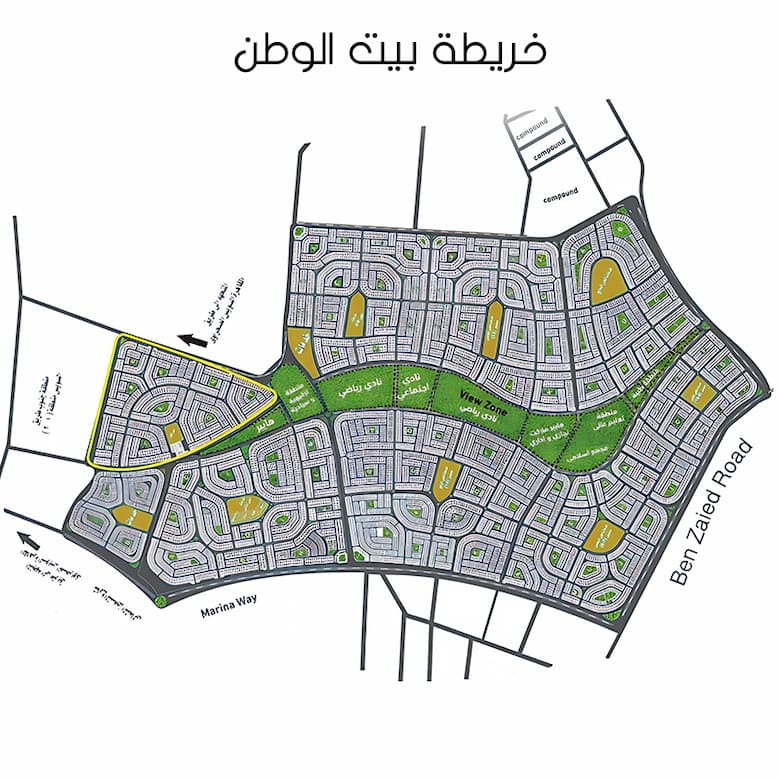 Beit El Watan map